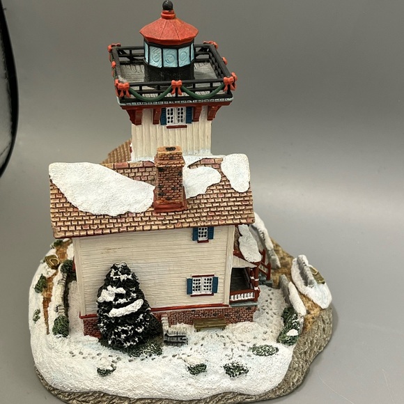 2000 Harbour Lights Hereford Inlet New Jersey #710 COA Box COIN Christmas - Picture 3 of 16